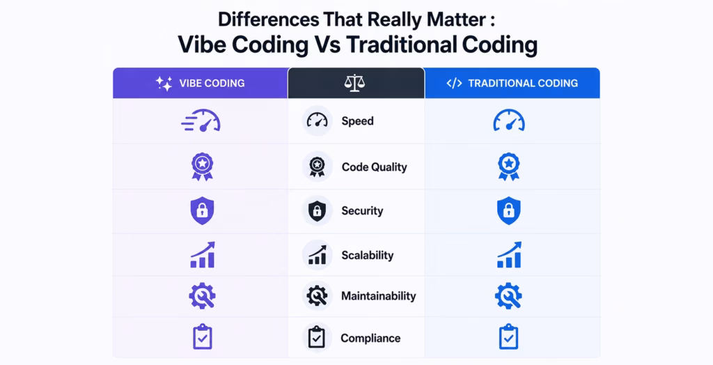 Differences That Really Matter : Vibe Coding Vs Traditional Coding Differences That Really Matter : Vibe Coding Vs Traditional Coding