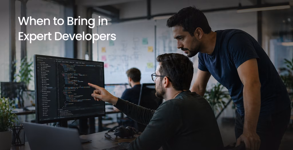 When to Bring in Expert Developers When to Bring in Expert Developers
