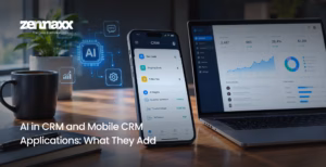 AI in CRM and Mobile CRM Applications- What They Add
